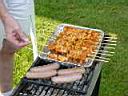 Sate op de BBQ