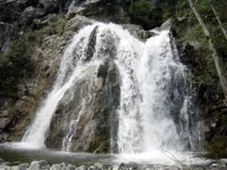 Waterval in Troodos gebergte