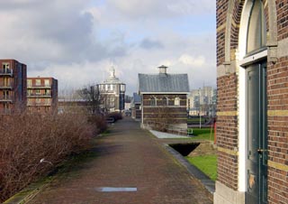 Wandelpad langs de filterhuisjes