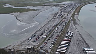 Parkeerplaats Mont Saint-Michel