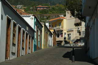 Straat in Tijarafe