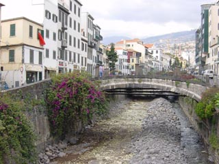 Rivier in Funchal