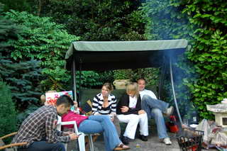 Sjoerd, Loretta, Nanouk, Mariska en Dennis