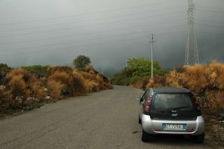 In de buurt van de Etna