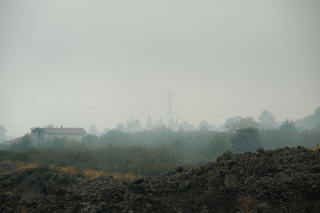 In de buurt van de Etna