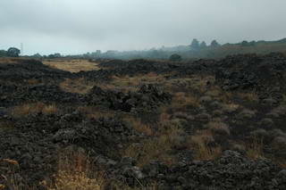 In de buurt van de Etna