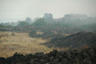 In de buurt van de Etna